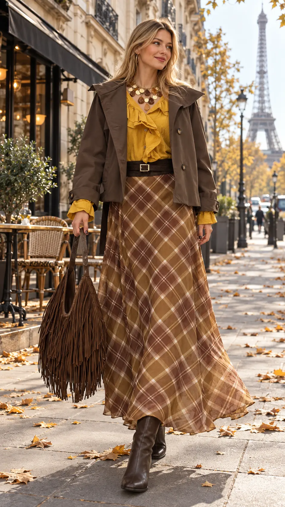 Moda outonal numa rua parisiense.webp