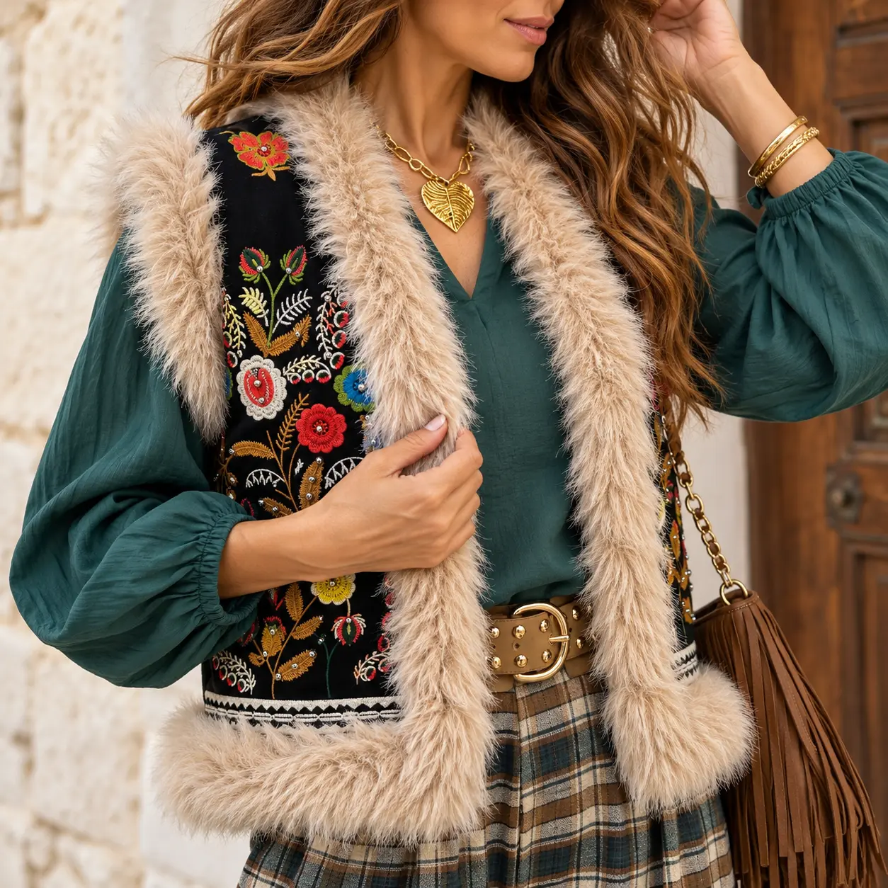 Retrato boho com colete bordado03.webp