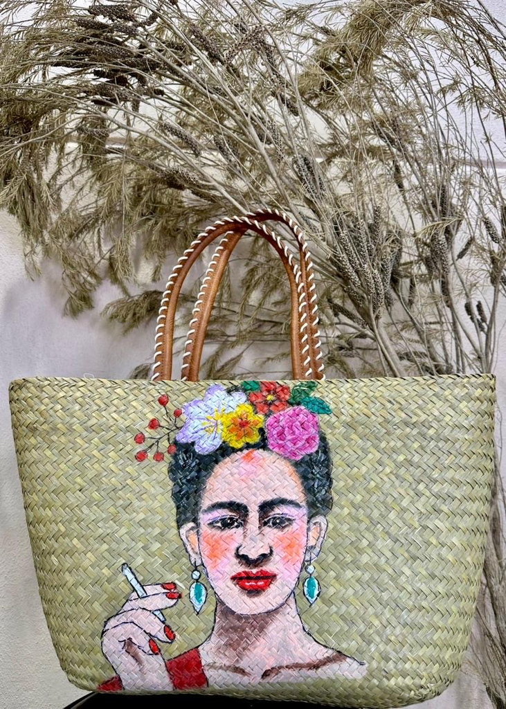 MALAS-Maxi Paja Frida Hand Paiting