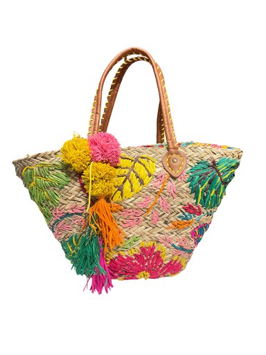 [Maxi Paja Flower Ponpon] MALAS-Maxi Paja Flower Ponpon