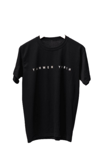 [11111] Black embroidered t-shirt 